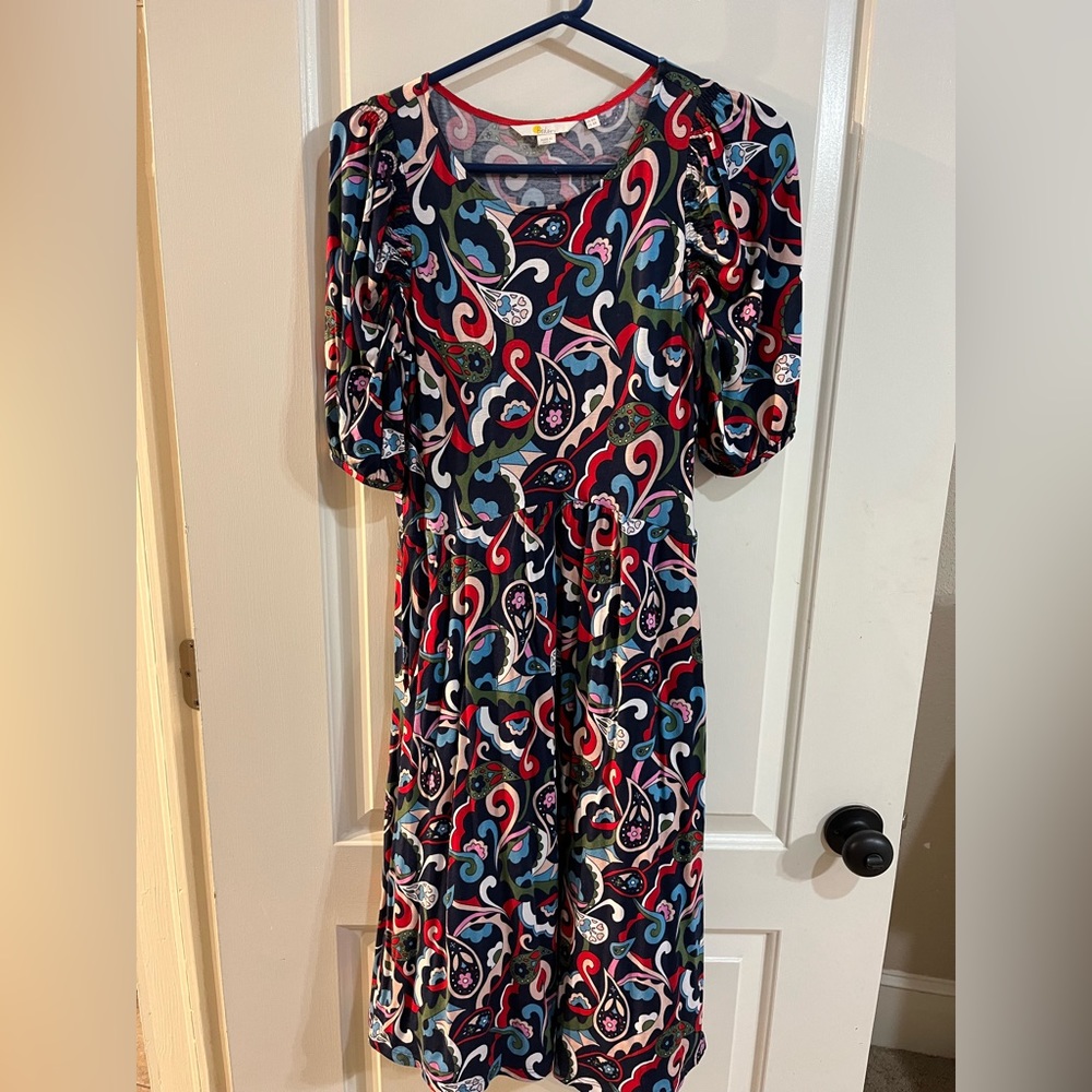 EUC Biden dress USsize 4R with pockets.